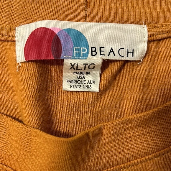 Free People Orange Mini Dress - Picture 3 of 4